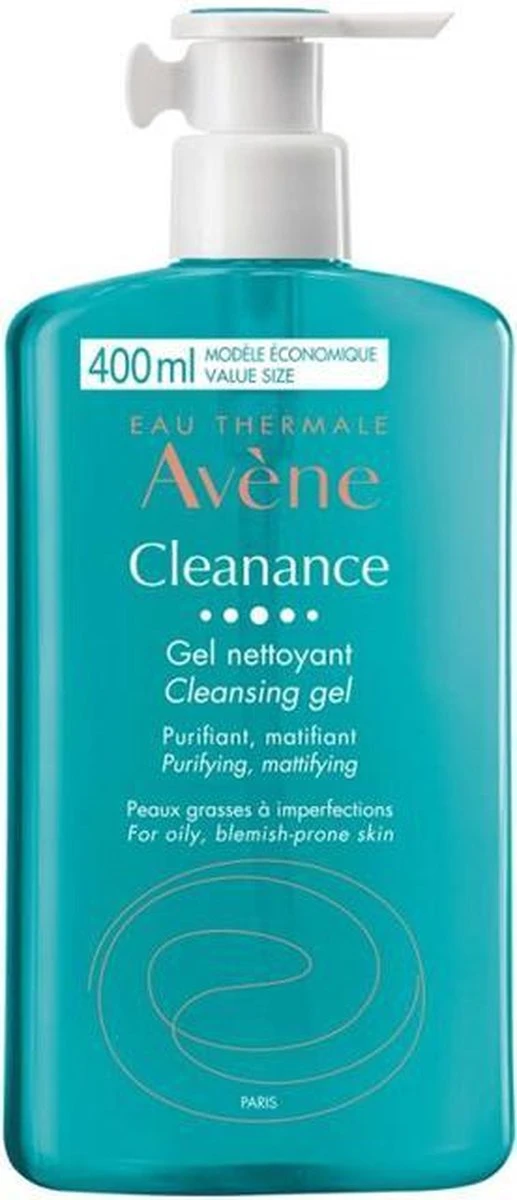 Avène Cleanance Reinigingsgel 400ml 5 Avène Cleanance Reinigingsgel 400ml - Afbeelding 5