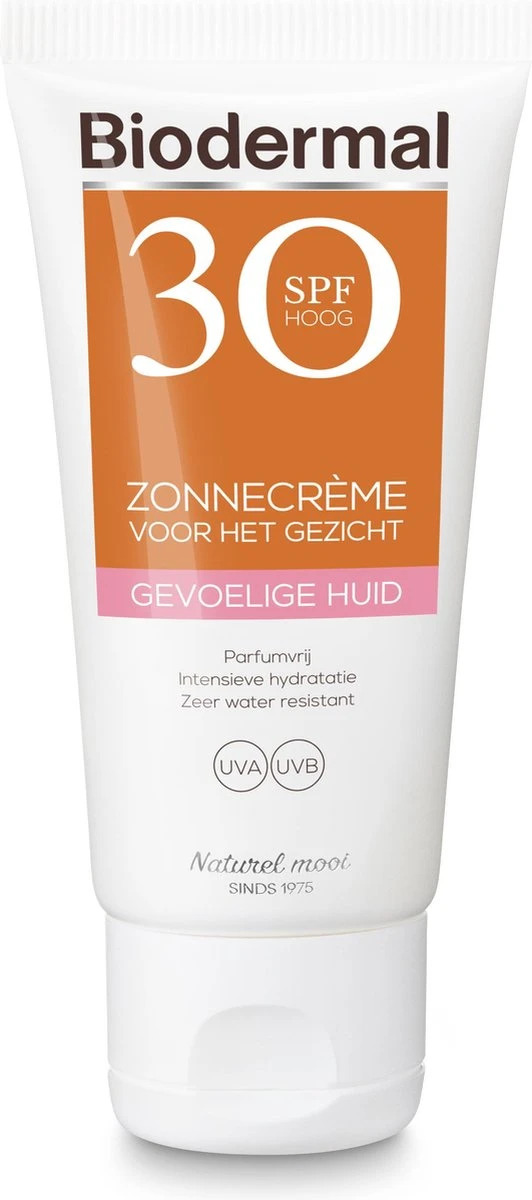 Biodermal Zonnebrand Voor De Gevoelige Huid - SPF 30 - 50ml - Zonnebrand Voor Het Gezicht 7 Biodermal Zonnebrand Voor De Gevoelige Huid - SPF 30 - 50ml - Zonnebrand Voor Het Gezicht - Afbeelding 7