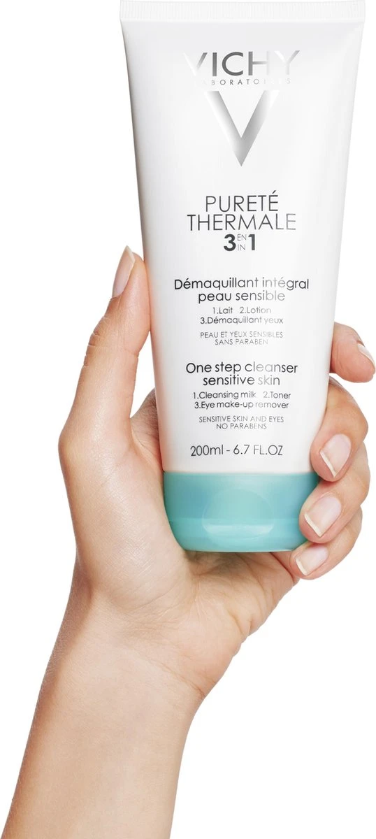 Vichy Pureté Thermale 3-in-1 Reinigingslotion -200ml - Make-up Verwijdering 8 Vichy Pureté Thermale 3-in-1 Reinigingslotion -200ml - Make-up Verwijdering - Afbeelding 8