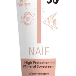 Naïf Zonnebrand Crème SPF50 - 30ML - Baby & Kids - Met Natuurlijke Ingrediënten