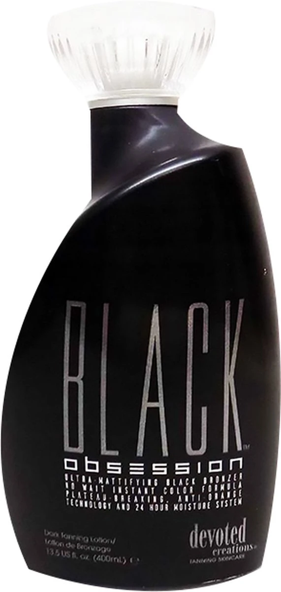 Devoted Creations Black Obsession - Zonnebankcrème - 400 Ml 2 Devoted Creations Black Obsession - Zonnebankcrème - 400 Ml - Afbeelding 2