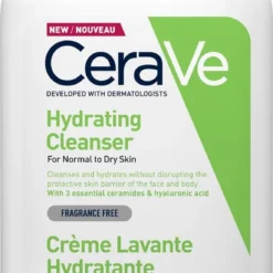 CeraVe Hydrating Cleanser - Reinigingsmelk - Normale Tot Droge Huid - 1000 Ml