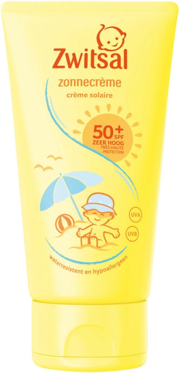 Zwitsal SPF 50+ Zonnecreme - 150 Ml 12 Zwitsal SPF 50+ Zonnecreme - 150 Ml - Afbeelding 12