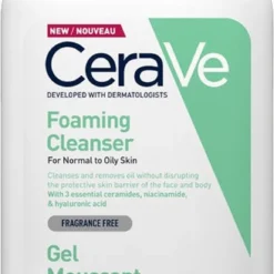 CeraVe - Foaming Cleanser - Reinigingsgel - Normale Tot Vette Huid - 1000 Ml