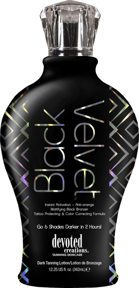 Devoted Creations Black Velvet - Zonnebankcrème - 362 Ml 1 Devoted Creations Black Velvet - Zonnebankcrème - 362 Ml