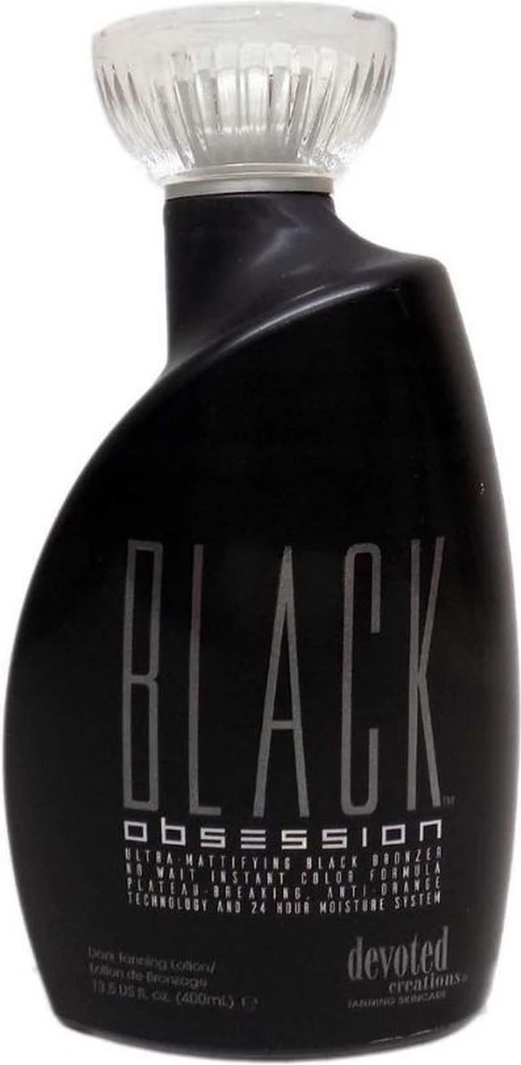 Devoted Creations Black Obsession - Zonnebankcrème - 400 Ml 4 Devoted Creations Black Obsession - Zonnebankcrème - 400 Ml - Afbeelding 4