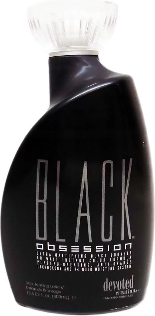 Devoted Creations Black Obsession - Zonnebankcrème - 400 Ml 1 Devoted Creations Black Obsession - Zonnebankcrème - 400 Ml