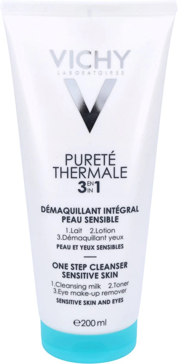 Vichy Pureté Thermale 3-in-1 Reinigingslotion -200ml - Make-up Verwijdering 19 Vichy Pureté Thermale 3-in-1 Reinigingslotion -200ml - Make-up Verwijdering - Afbeelding 19