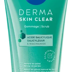 Goedkope Gezicht Zoet Winkel 18 NIVEA Derma Active Skin Clear Anti-blackheads Scrub - 150ml