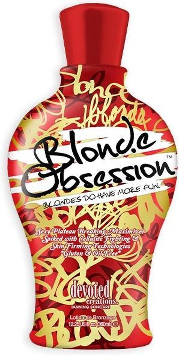 Devoted Creations Zonnebankcrème Blonde Obsession - 360 Ml 4 Devoted Creations Zonnebankcrème Blonde Obsession - 360 Ml - Afbeelding 4