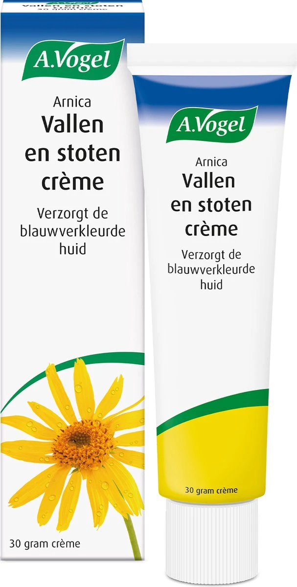 A.Vogel Arnica Vallen En Stoten Crème - Verzorgt De Blauwverkleurde Huid - 30 G 1 A.Vogel Arnica Vallen En Stoten Crème - Verzorgt De Blauwverkleurde Huid - 30 G