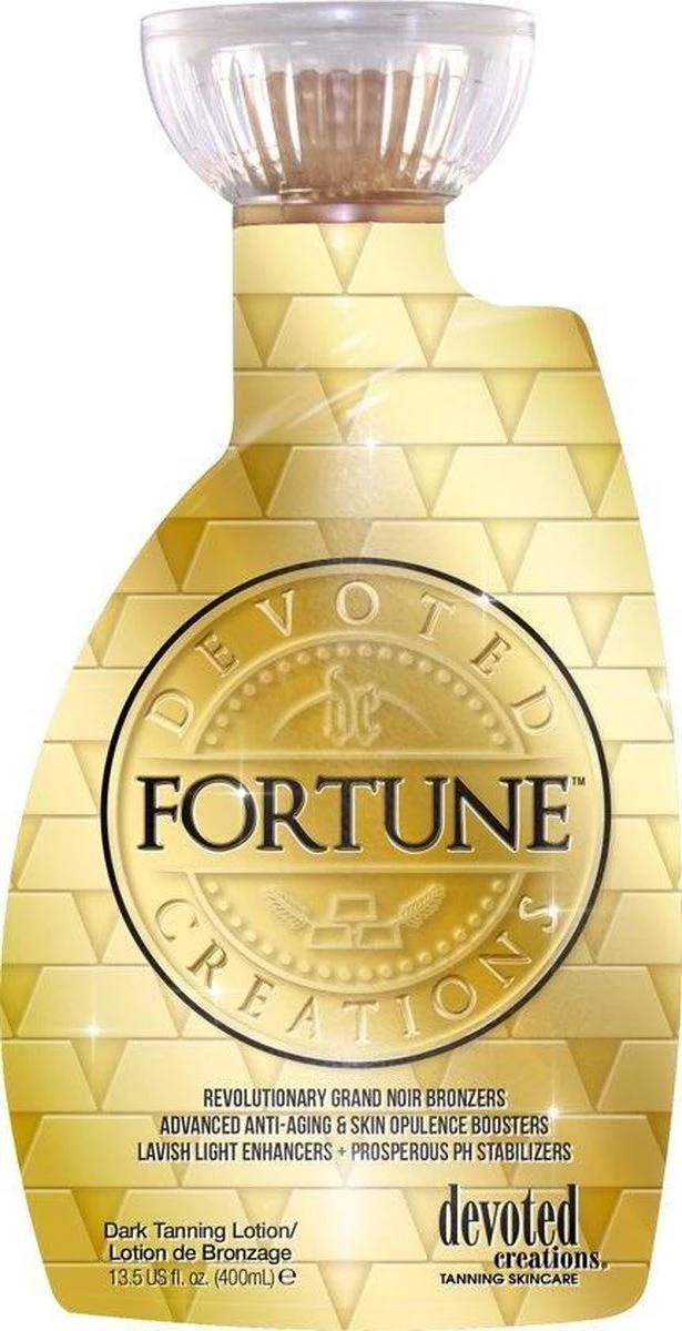 Devoted Creations Fortune - Zonnebankcrème - 400 Ml 3 Devoted Creations Fortune - Zonnebankcrème - 400 Ml - Afbeelding 3