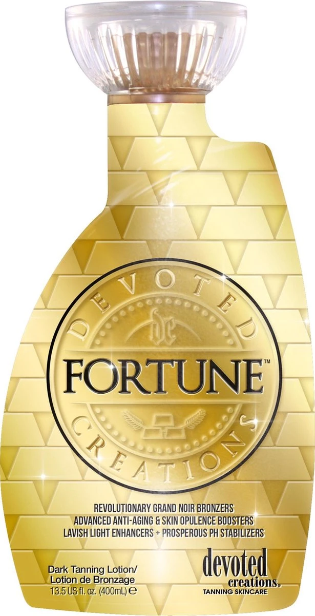 Devoted Creations Fortune - Zonnebankcrème - 400 Ml 1 Devoted Creations Fortune - Zonnebankcrème - 400 Ml