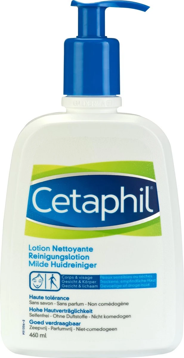 Cetaphil Milde Huidreiniger - 460 Ml 11 Cetaphil Milde Huidreiniger - 460 Ml - Afbeelding 11