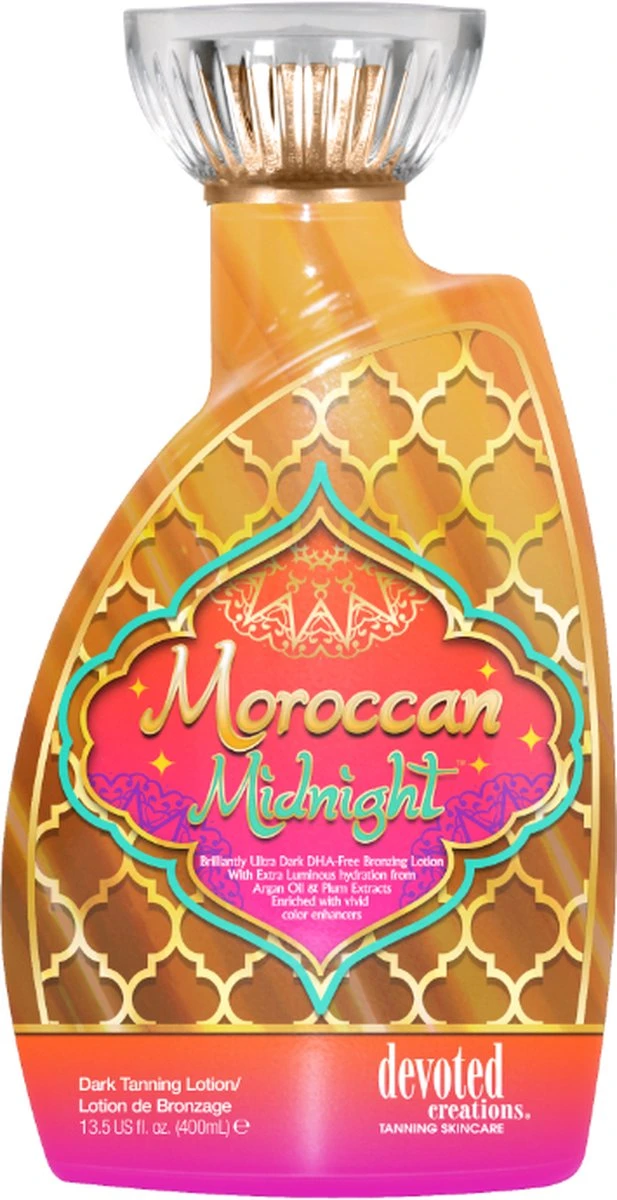 Devoted Creations - Moroccan Midnight - Zonnebankcrème - 400ml 3 Devoted Creations - Moroccan Midnight - Zonnebankcrème - 400ml - Afbeelding 3