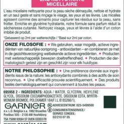 Garnier SkinActive Micellair Reinigingswater Voor De Gevoelige Huid - 3 X 400ml 24 Garnier SkinActive Micellair Reinigingswater Voor De Gevoelige Huid - 3 X 400ml -Goedkope Gezicht Zoet Winkel 619x1200 1