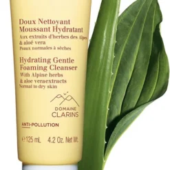Clarins Hydrating Gentle Foaming Cleanser 125 Ml -Goedkope Gezicht Zoet Winkel 623x1200