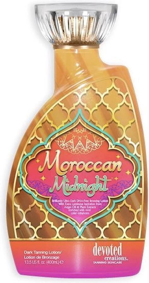 Devoted Creations - Moroccan Midnight - Zonnebankcrème - 400ml 1 Devoted Creations - Moroccan Midnight - Zonnebankcrème - 400ml