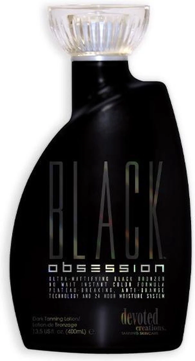 Devoted Creations Black Obsession - Zonnebankcrème - 400 Ml 5 Devoted Creations Black Obsession - Zonnebankcrème - 400 Ml - Afbeelding 5