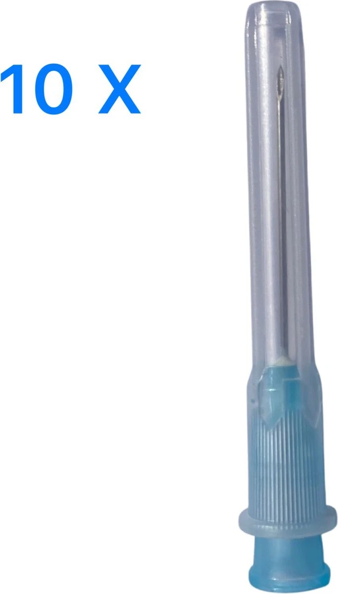 Terumo - Gelaat Steriele Naalden - 23g - 0.6 X 25 Mm - Blauw - Gerstkorrel - Milia - Comedonen - 10 Stuks 2 Terumo - Gelaat Steriele Naalden - 23g - 0.6 X 25 Mm - Blauw - Gerstkorrel - Milia - Comedonen - 10 Stuks - Afbeelding 2