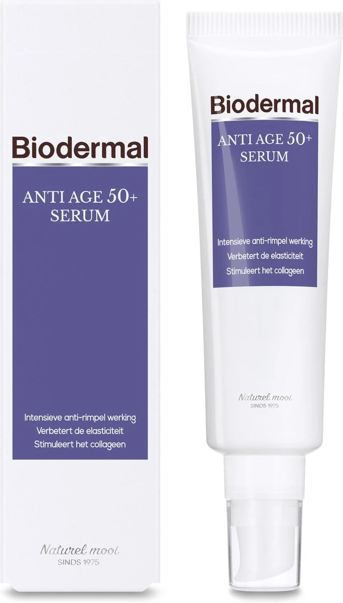 Biodermal Anti Age Gezichtserum - Speciaal Ontwikkeld Tegen Huidveroudering - 30ml 1 Biodermal Anti Age Gezichtserum - Speciaal Ontwikkeld Tegen Huidveroudering - 30ml