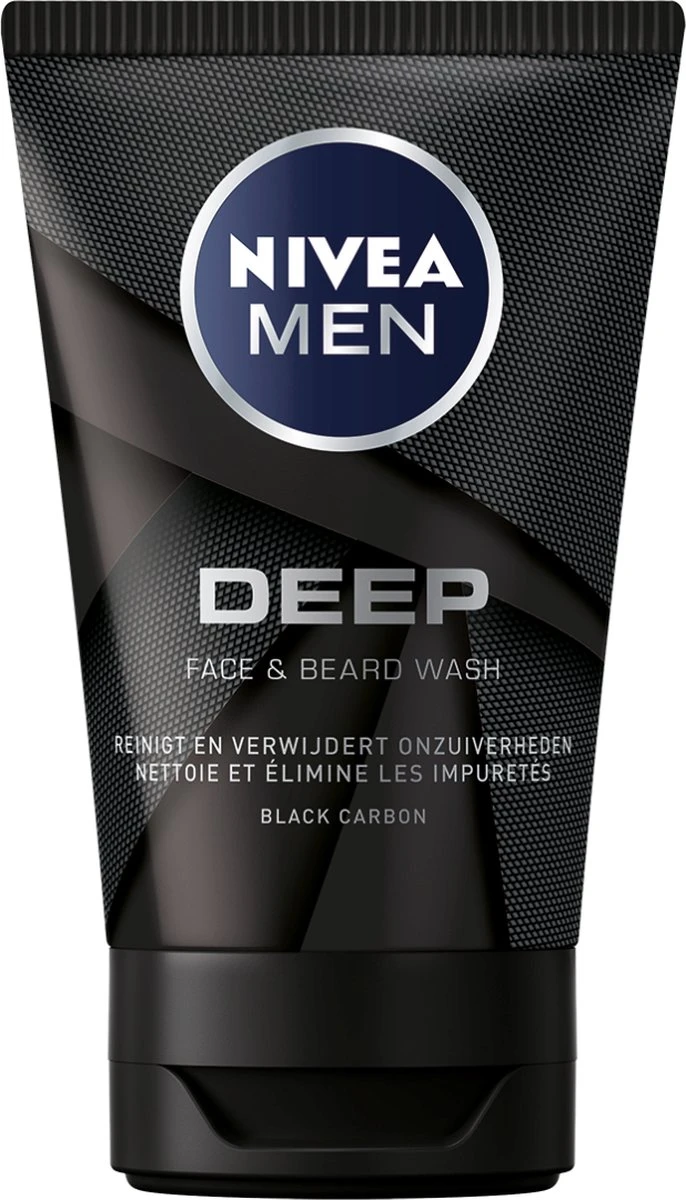 NIVEA MEN Deep Reinigingsgel - Face Wash - 100 Ml 1 NIVEA MEN Deep Reinigingsgel - Face Wash - 100 Ml