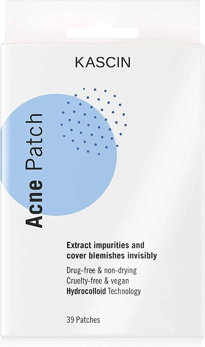 Kascin Puisten Patch Met Hydrocolloide - Acne Pleisters, Pimple Patch - Made In Korea, 39 Stuks, Pleister In Twee Maten: Diameter Van 24 X 12 Mm En 15 X 10 Mm | Puistjes Pleisters 1 Kascin Puisten Patch Met Hydrocolloide - Acne Pleisters, Pimple Patch - Made In Korea, 39 Stuks, Pleister In Twee Maten: Diameter Van 24 X 12 Mm En 15 X 10 Mm | Puistjes Pleisters