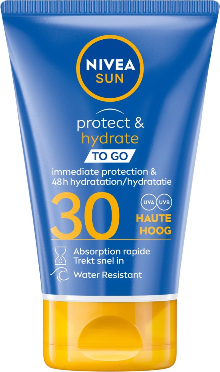NIVEA SUN To Go Pocket Size Zonnemelk SPF 30 - 50 Ml 1 NIVEA SUN To Go Pocket Size Zonnemelk SPF 30 - 50 Ml