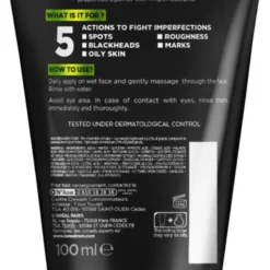 L’Oréal Paris Men Expert Pure Charcoal Gezichtsreiniging - 6 X 100 Ml - Voordeelverpakking 22 L’Oréal Paris Men Expert Pure Charcoal Gezichtsreiniging - 6 X 100 Ml - Voordeelverpakking -Goedkope Gezicht Zoet Winkel 743x1200 4