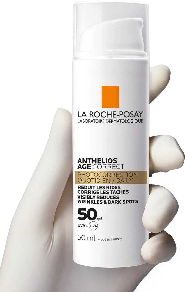 La Roche-Posay Anthelios Age Correct SPF50 - 50 Ml - Voor Het Gezicht 5 La Roche-Posay Anthelios Age Correct SPF50 - 50 Ml - Voor Het Gezicht - Afbeelding 5