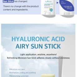 Isntree Hyaluronic Acid Airy Sun Stick SPF50+ PA++++ 22g 22g 6 Isntree Hyaluronic Acid Airy Sun Stick SPF50+ PA++++ 22g 22g -Goedkope Gezicht Zoet Winkel 781x1200