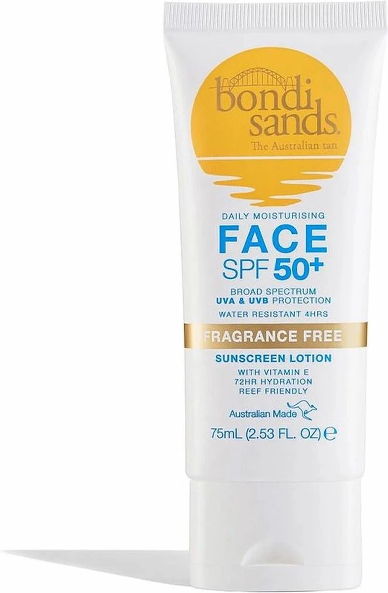 Bondi Sands Face Parfumvrij SPF50 75 Ml 5 Bondi Sands Face Parfumvrij SPF50 75 Ml - Afbeelding 5