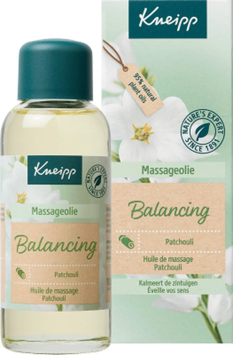 Kneipp Balancing - Massageolie 1 Kneipp Balancing - Massageolie