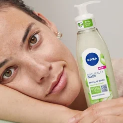 NIVEA Naturally Good Micellair Washgel Met Biologische Aloë Vera - 140ml 13 NIVEA Naturally Good Micellair Washgel Met Biologische Aloë Vera - 140ml -Goedkope Gezicht Zoet Winkel 800x1200 28