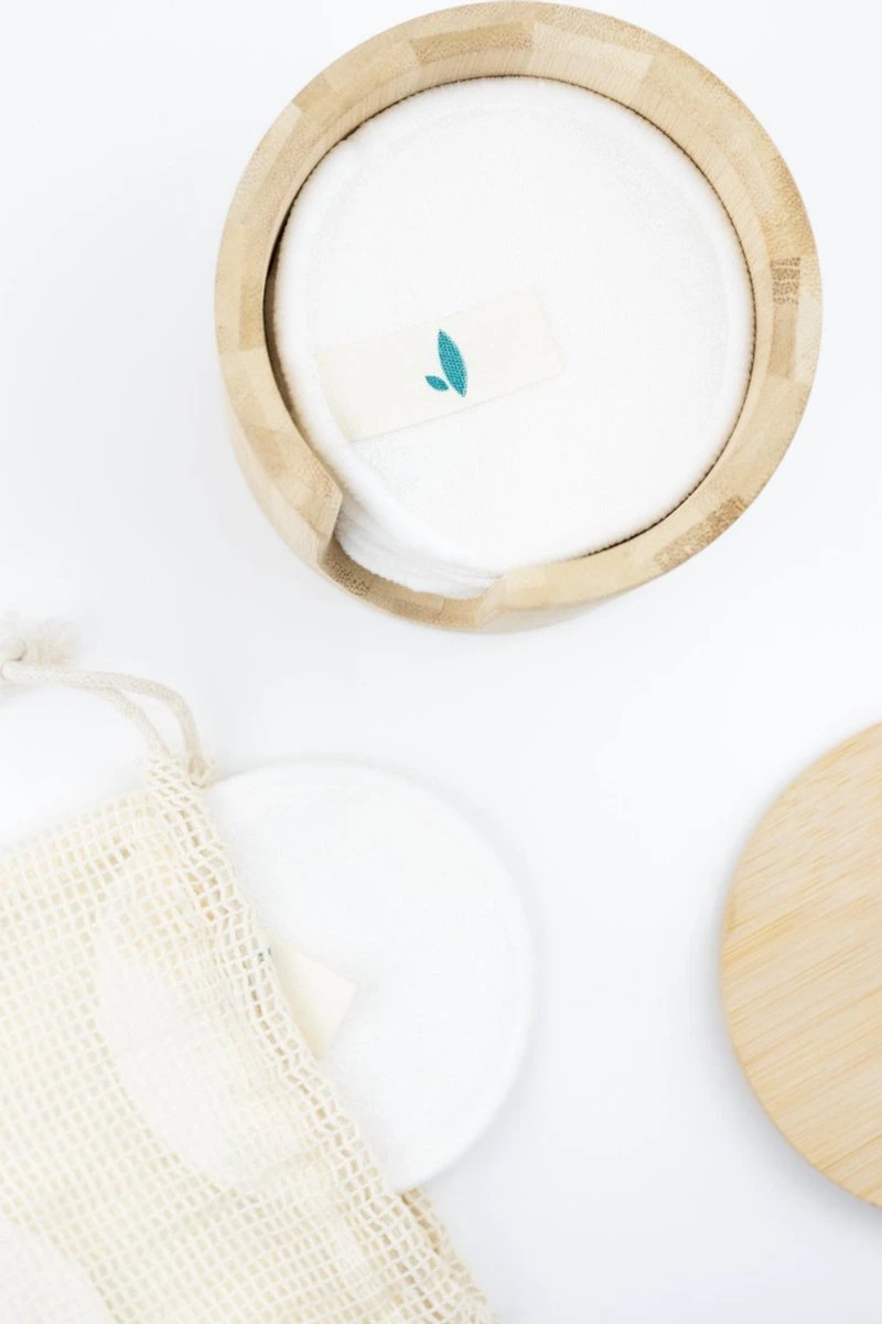 16 St. Herbruikbare Bamboe Wattenschijfjes Incl. Bewaardoos En Waszakje. Duurzaam Alternatief Voor Wegwerp Wattenschijfjes. 2 16 St. Herbruikbare Bamboe Wattenschijfjes Incl. Bewaardoos En Waszakje. Duurzaam Alternatief Voor Wegwerp Wattenschijfjes. - Afbeelding 2