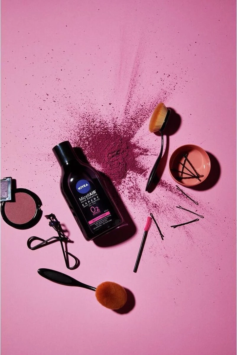 NIVEA Expert Make-up Remover - 400ml - Micellair Water 5 NIVEA Expert Make-up Remover - 400ml - Micellair Water - Afbeelding 5