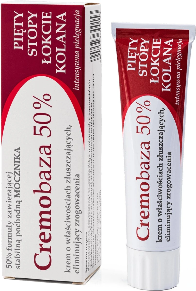 50% Ureumcrème Met Exfoliërende Eigenschappen Die Keratoses Verwijdert 30g 1 50% Ureumcrème Met Exfoliërende Eigenschappen Die Keratoses Verwijdert 30g