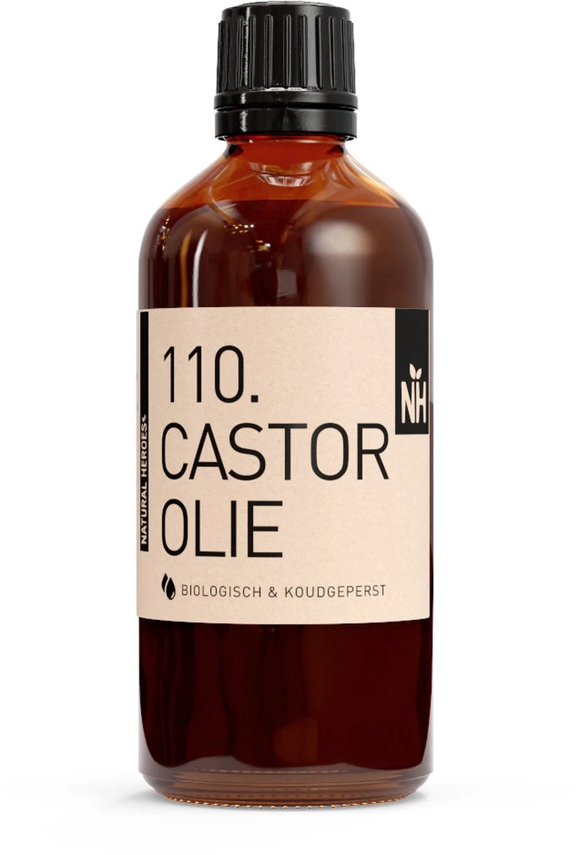 Castorolie (Biologisch & Koudgeperst) 100ml 3 Castorolie (Biologisch & Koudgeperst) 100ml - Afbeelding 3