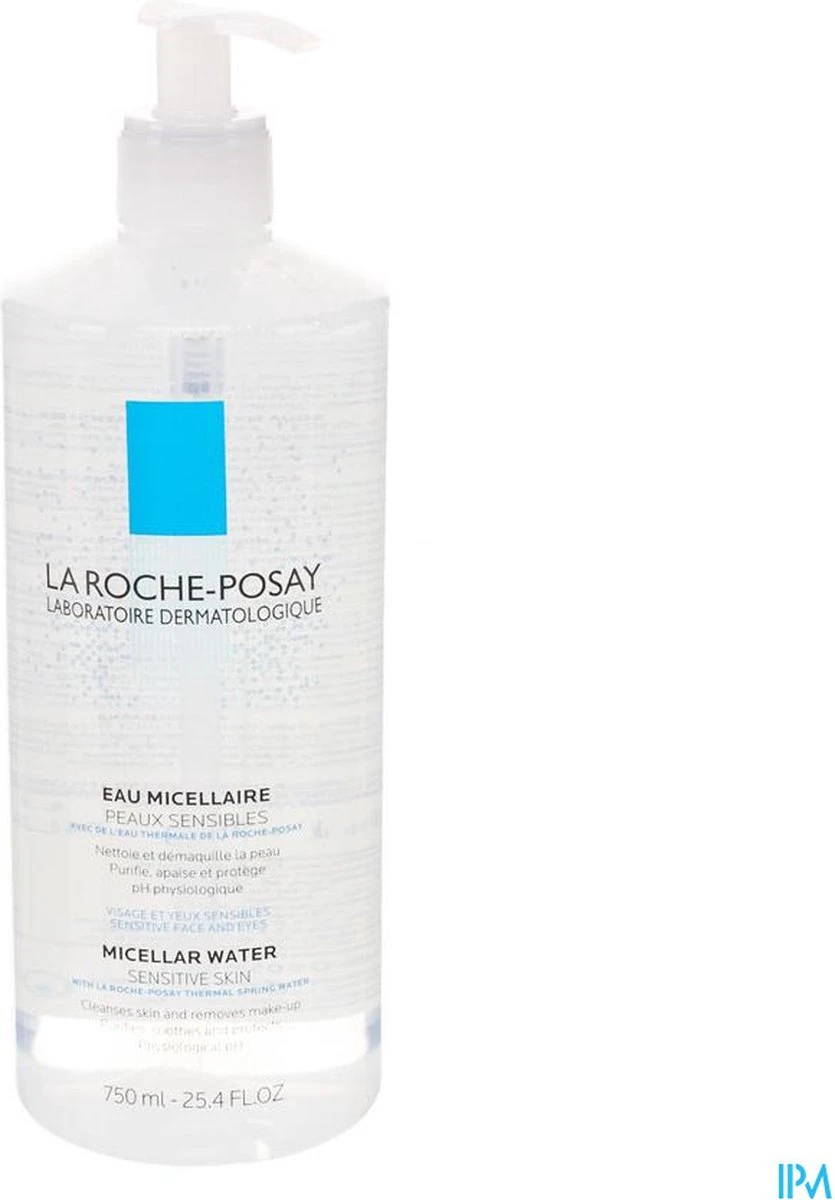 La Roche-Posay Fysiologisch Micellair Water - 750ml - Gevoelige Huid 3 La Roche-Posay Fysiologisch Micellair Water - 750ml - Gevoelige Huid - Afbeelding 3