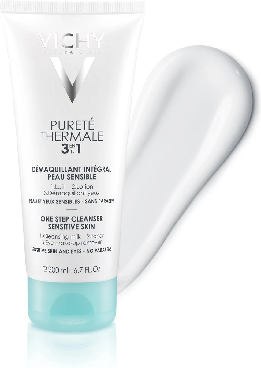Vichy Pureté Thermale 3-in-1 Reinigingslotion -200ml - Make-up Verwijdering 6 Vichy Pureté Thermale 3-in-1 Reinigingslotion -200ml - Make-up Verwijdering - Afbeelding 6