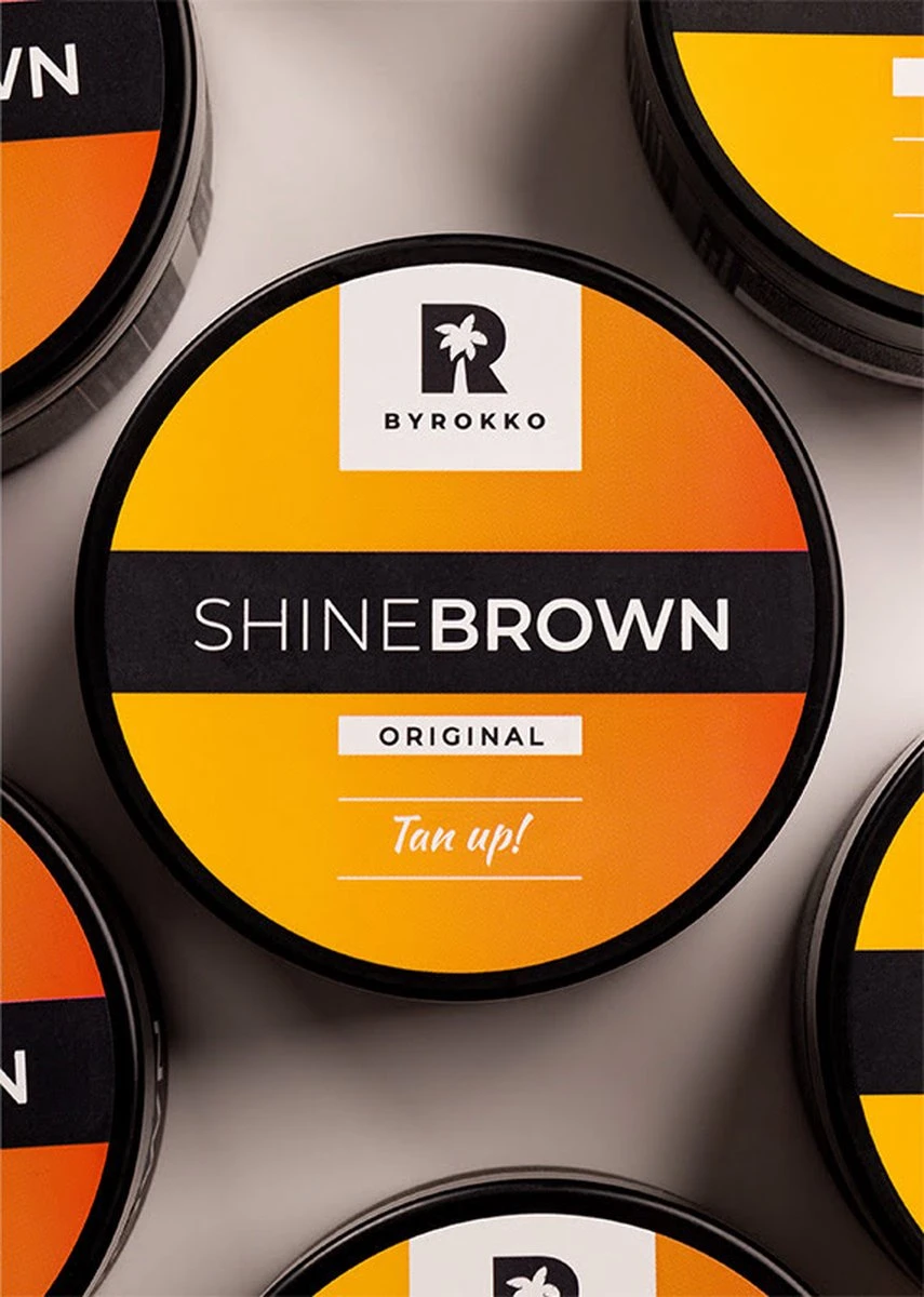 BYROKKO Shine Brown Original - Zelfbruinende Crème - Premium Tan-boosting Cream - 190ml 3 BYROKKO Shine Brown Original - Zelfbruinende Crème - Premium Tan-boosting Cream - 190ml - Afbeelding 3