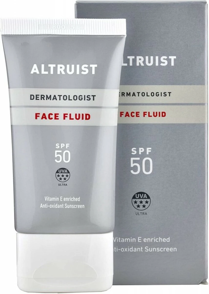 Altruist Zonnebrand Creme Face Fluid SPF50 50 Ml 2 Altruist Zonnebrand Creme Face Fluid SPF50 50 Ml - Afbeelding 2