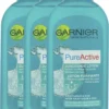 Garnier Skinactive Face Skin Naturals Pure Active - 3 X 200ml - Reinigingslotion