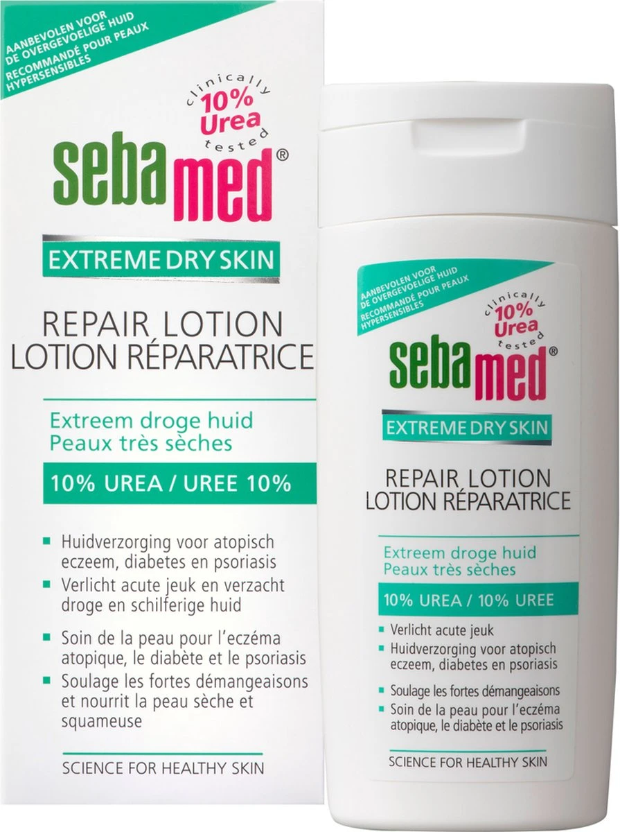 Sebamed Extreme Dry Urea Repair - Lotion 10% - Huidverzorging - 200 Ml 11 Sebamed Extreme Dry Urea Repair - Lotion 10% - Huidverzorging - 200 Ml - Afbeelding 11