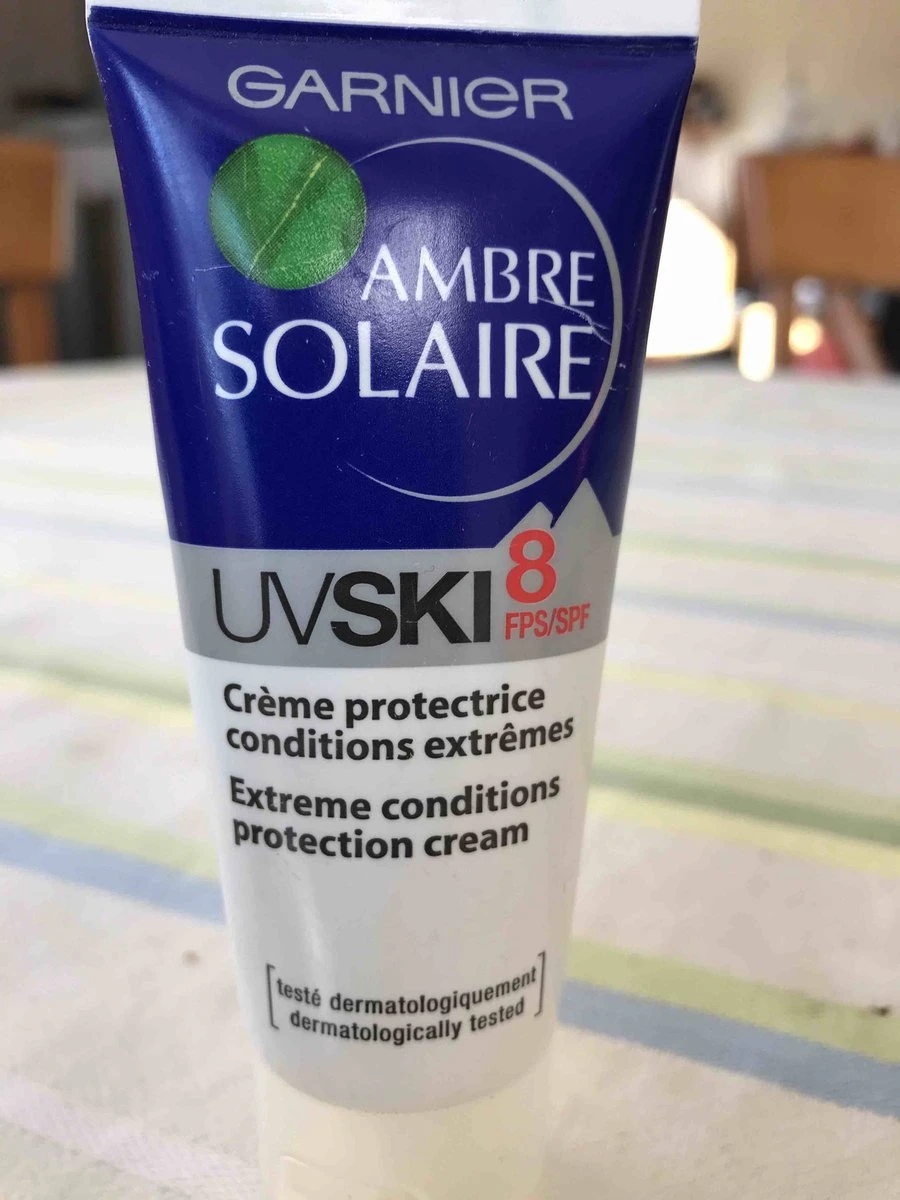 Garnier Ambre Solaire - UVSKI 8SPF - Ski Zonnebrand - Tube - 3 Stuks 1 Garnier Ambre Solaire - UVSKI 8SPF - Ski Zonnebrand - Tube - 3 Stuks