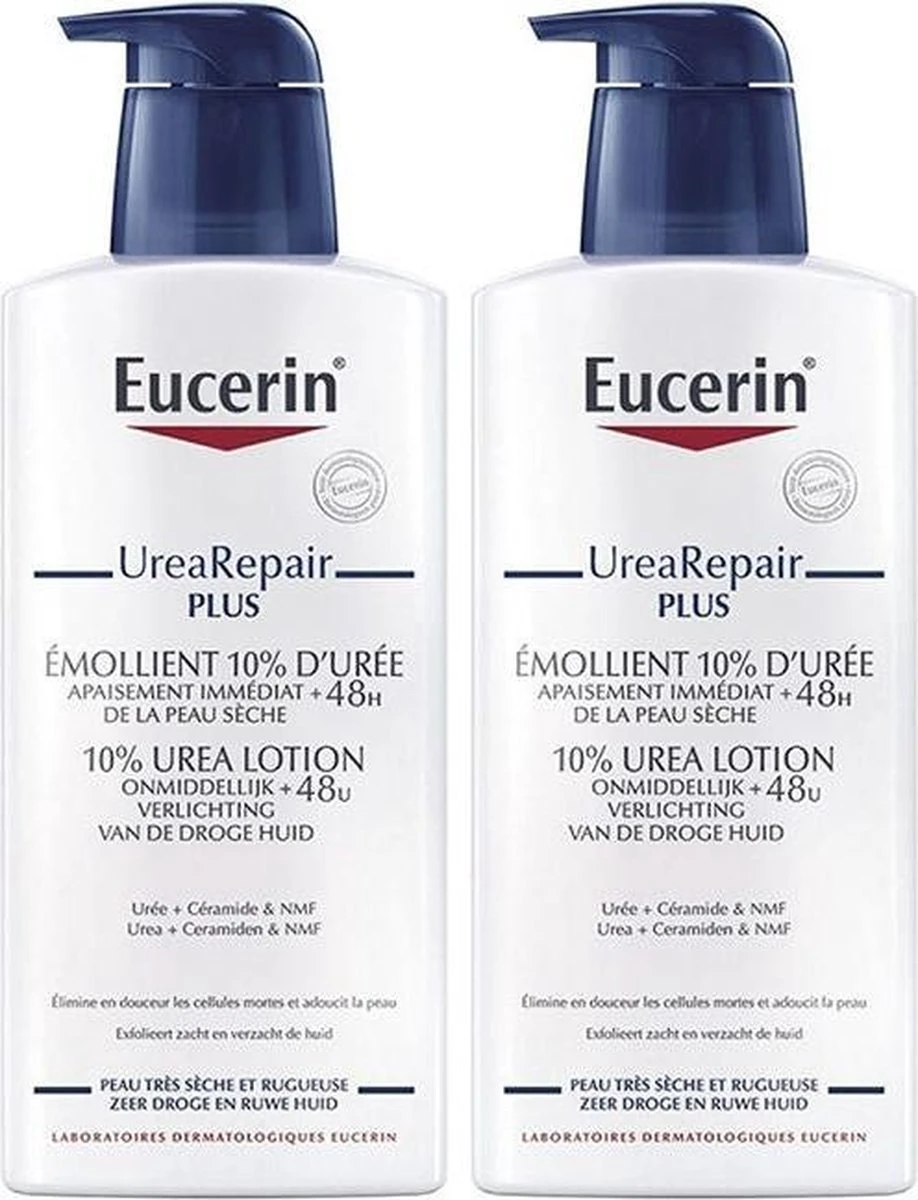 Eucerin Urea Repair Plus Lotion 10% Urea 2x400ml 1 Eucerin Urea Repair Plus Lotion 10% Urea 2x400ml