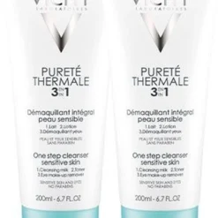 Vichy Pureté Thermale 3-in-1 Reinigingslotion - 2 X 200 Ml - Make-up Verwijdering
