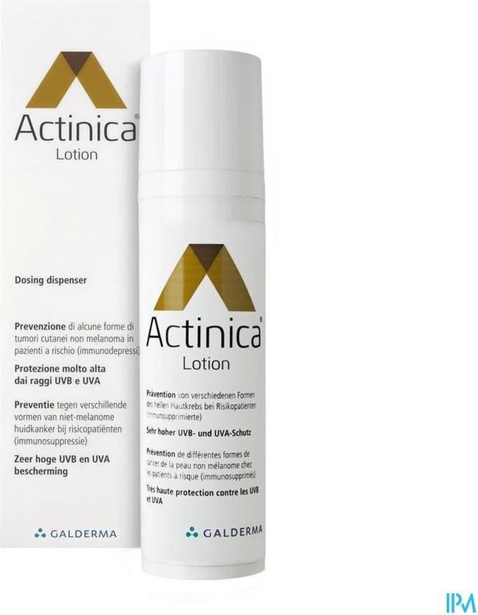 Actinica Zonnebrand Lotion SPF50+ 80 Gram 2 Actinica Zonnebrand Lotion SPF50+ 80 Gram - Afbeelding 2