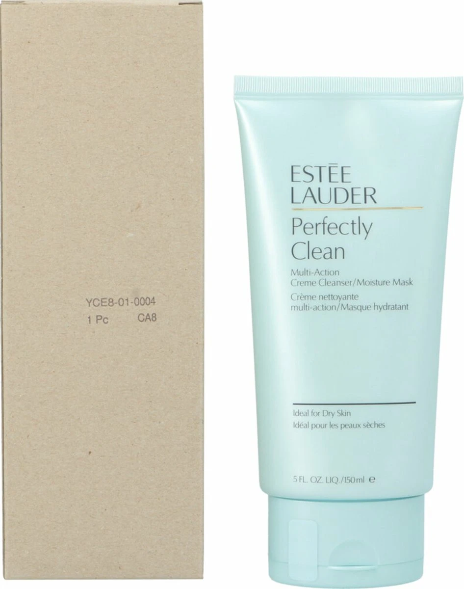 Estée Lauder Perfectly Clean Multi-Action Creme Cleanser/Moisture Mask Reinigingscrème - 150 Ml 3 Estée Lauder Perfectly Clean Multi-Action Creme Cleanser/Moisture Mask Reinigingscrème - 150 Ml - Afbeelding 3