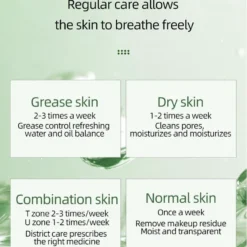 MENGSIQI - Green Mask Stick - Huidverzorging - Gezichtsmasker - Kleimasker - Mee Eters & Acne Verwijderen - Acne Verzorging - Vette Huid - Mee-eter Verwijderaar - Poriën Reiniger -Blackhead - Unisex - Verzachtend -Verkoelend - Dermatologisch Getest 26 MENGSIQI - Green Mask Stick - Huidverzorging - Gezichtsmasker - Kleimasker - Mee Eters & Acne Verwijderen - Acne Verzorging - Vette Huid - Mee-eter Verwijderaar - Poriën Reiniger -Blackhead - Unisex - Verzachtend -Verkoelend - Dermatologisch Getest -Goedkope Gezicht Zoet Winkel 950x1200 1